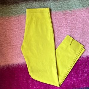 Equestrian Chartreuse / Lime Green Trouser Leggings size S